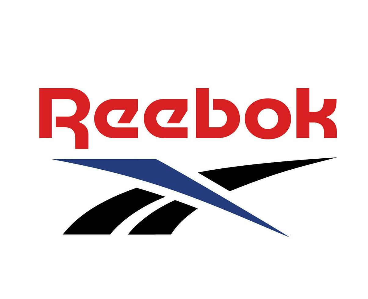 reebok varumärke symbol logotyp kläder design ikon abstrakt vektor illustration