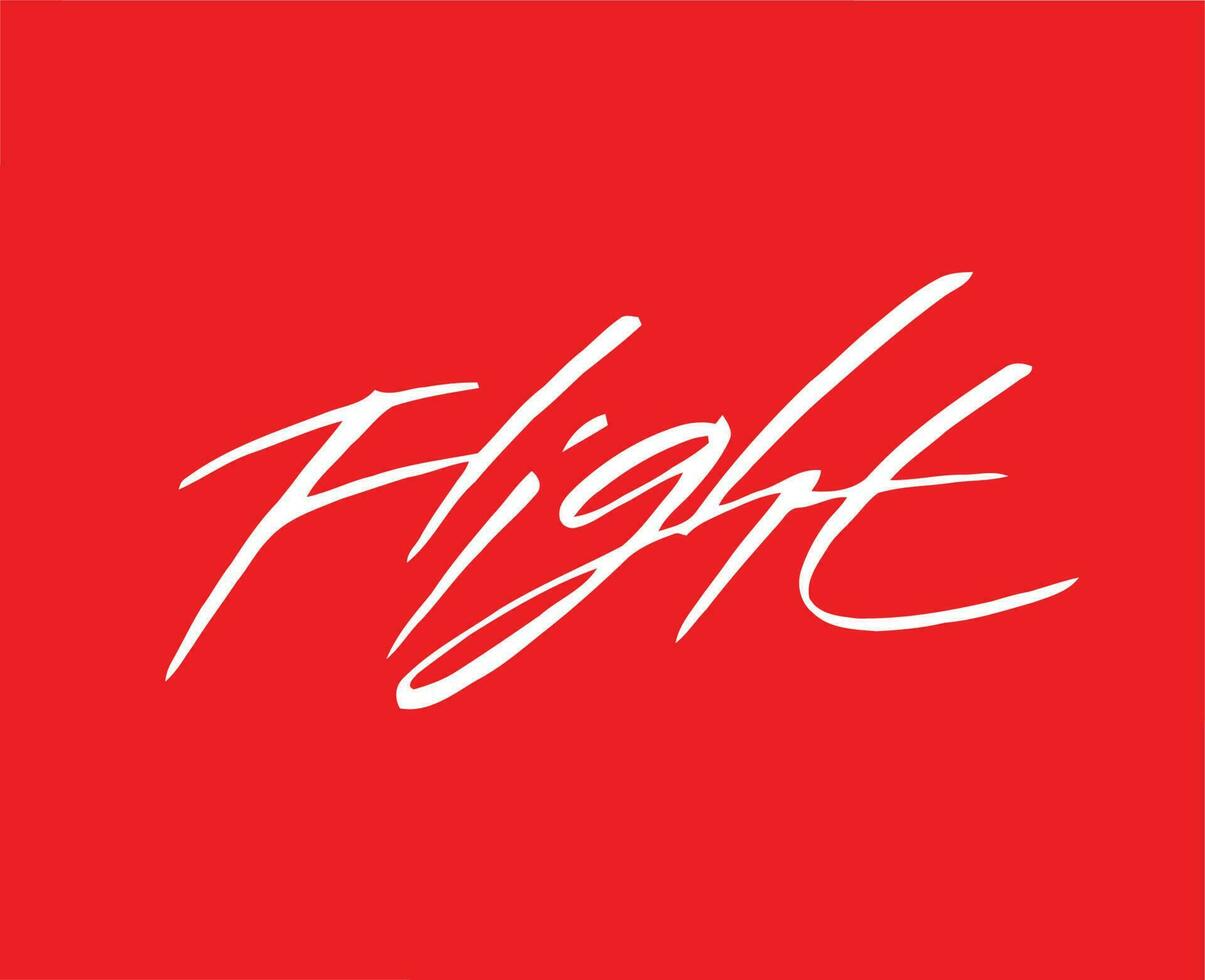 jordan flyg varumärke logotyp namn vit symbol design kläder sportkläder vektor illustration med röd bakgrund