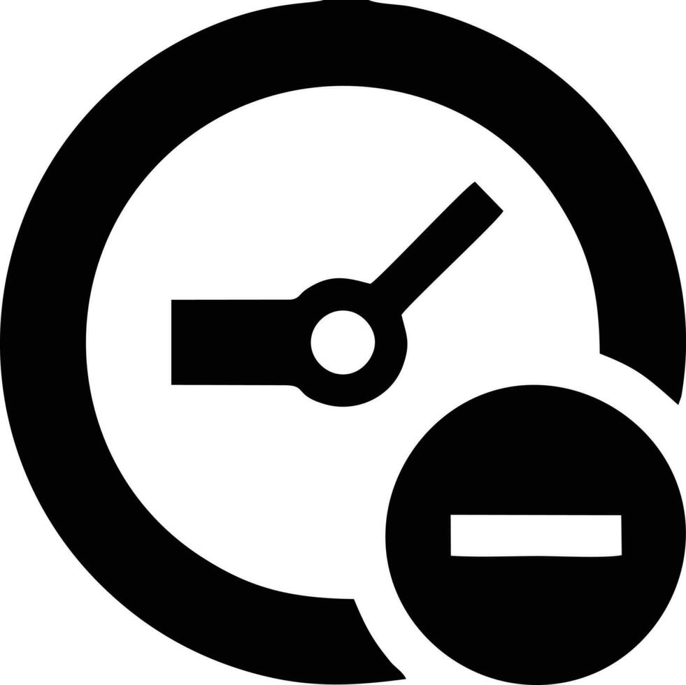 Uhr Symbol Symbol Design Bild. Illustration von das Alarm Uhr Zeit isoliert Vektor Bild. eps 10