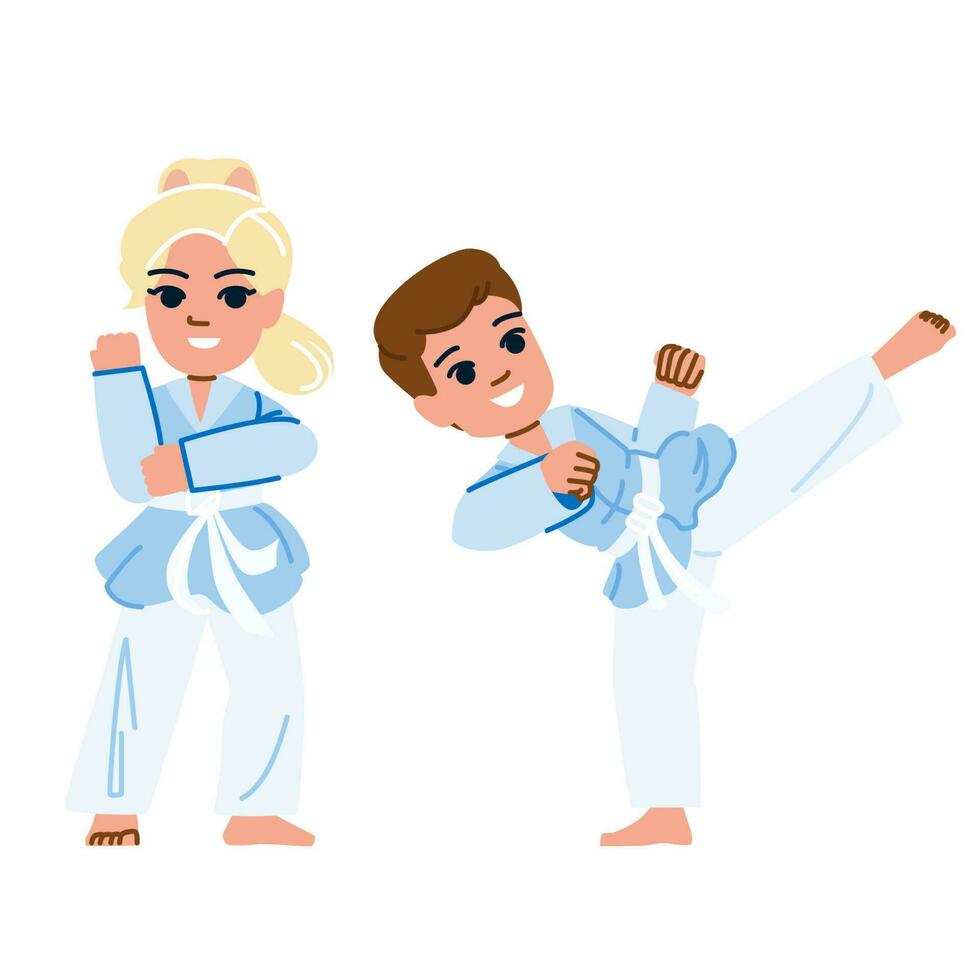 Karate Kind Vektor