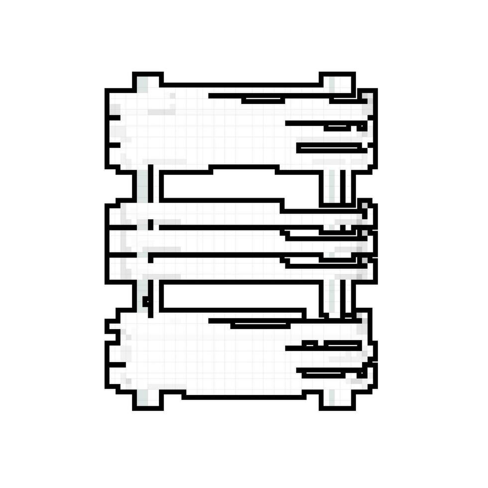 elektrisk handduk badrum spel pixel konst vektor illustration