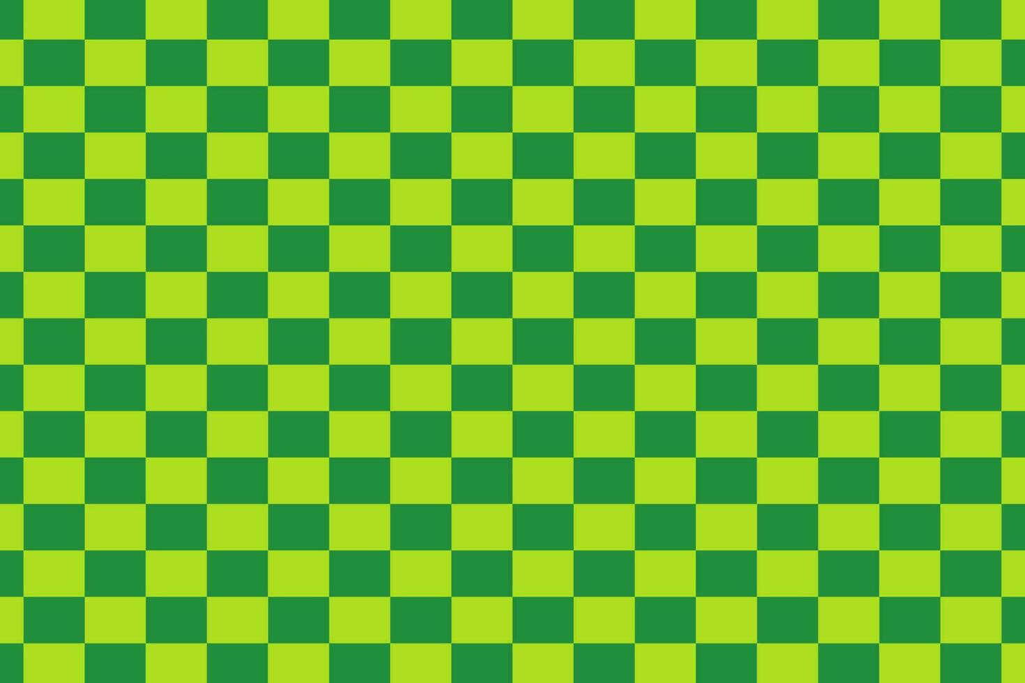 grön checkerboard eller schackbräde mönster vektor bakgrund