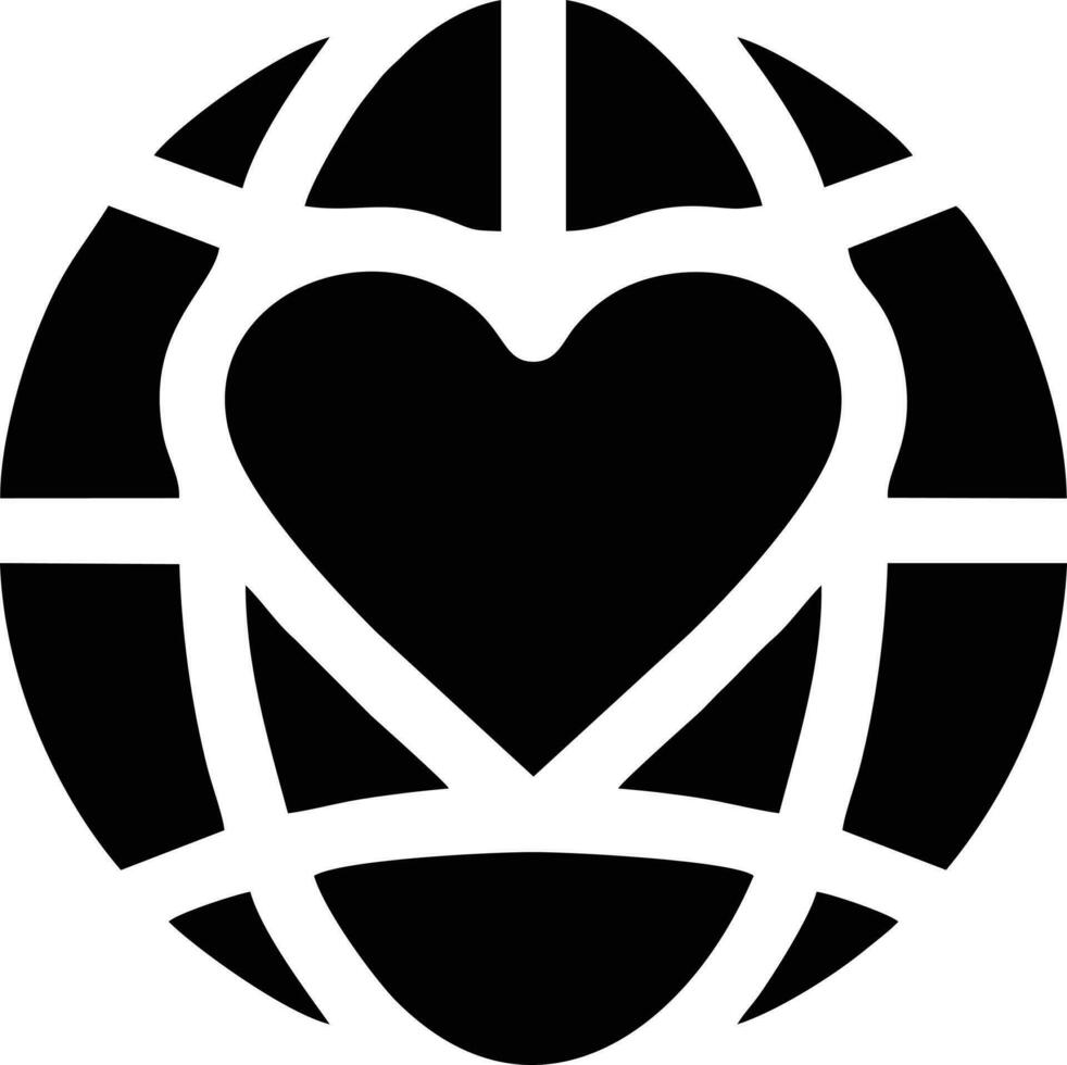 Globus Planet Erde Symbol Symbol Bild Vektor