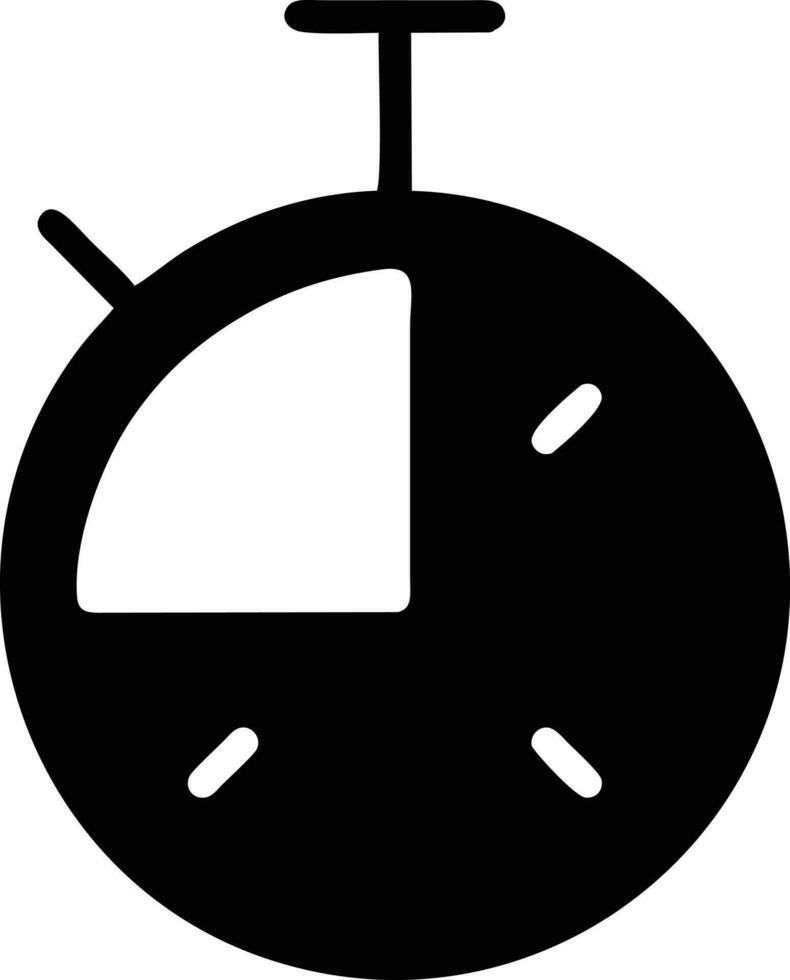 Uhr Symbol Symbol Design Bild. Illustration von das Alarm Uhr Zeit isoliert Vektor Bild. eps 10