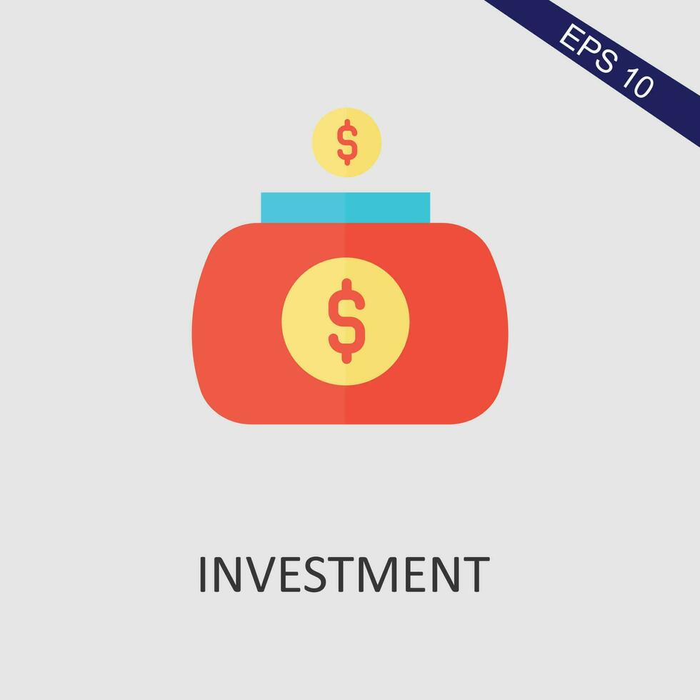 Investition eben Symbol Vektor eps Datei
