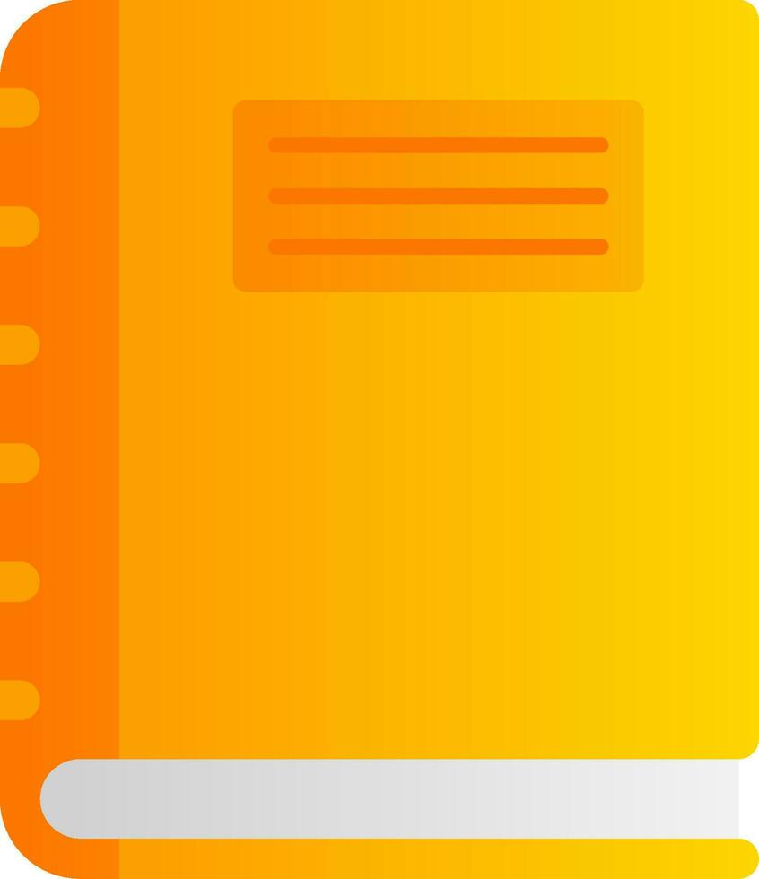 Buch Vektor Illustration Satz. Orange Buch Symbol Vektor. Gelb Buch zum Symbol Ausbildung, Schule, lernen, Schüler und Bibliothek. zurück zu Schule Schreibwaren Design Grafik Ressource