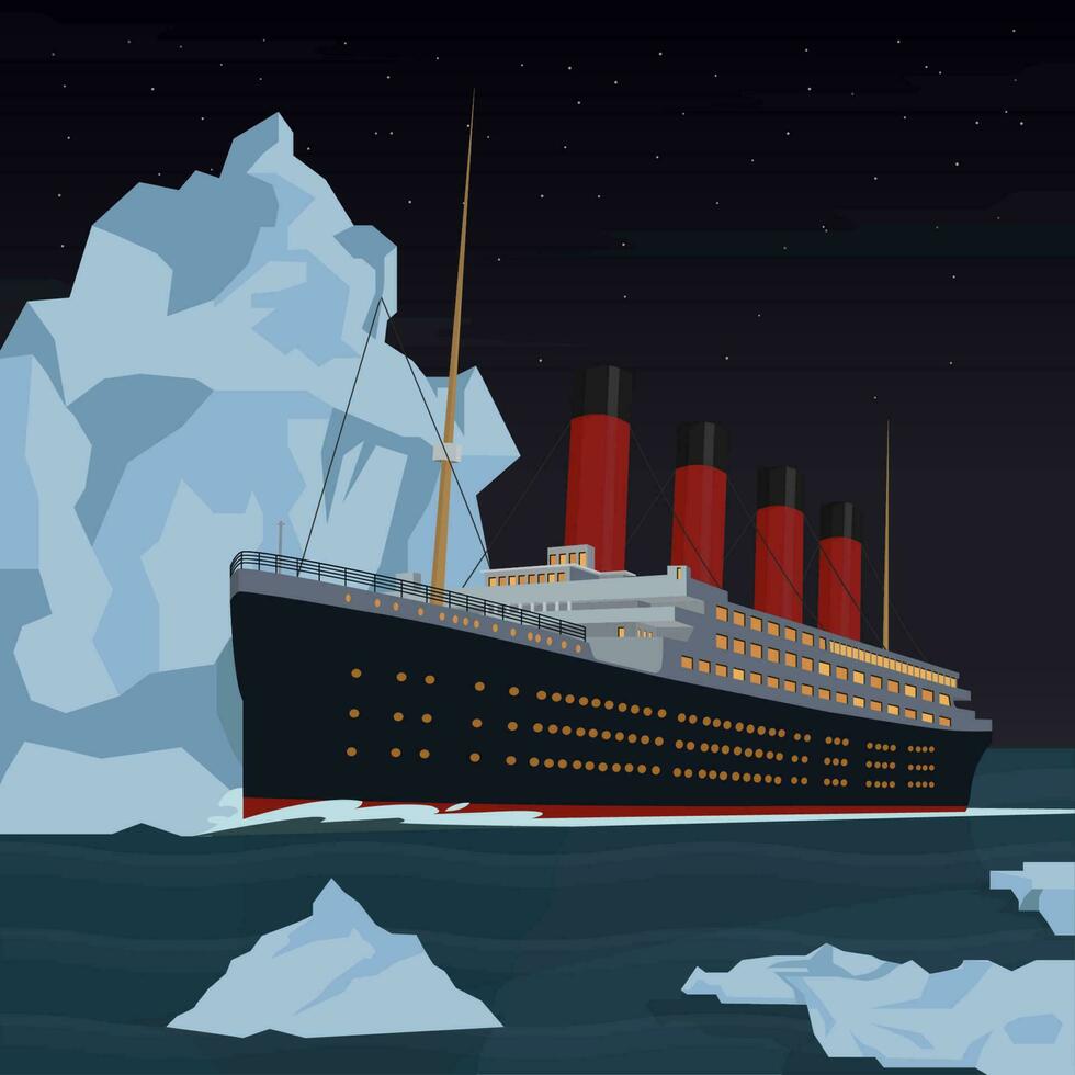 Titanic Erinnerung Tag vektor