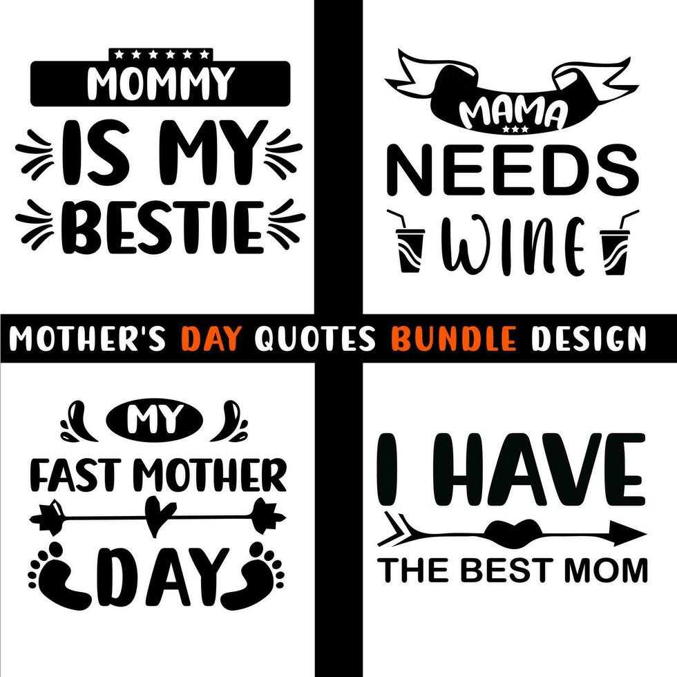 mors dag citat bunt design. mors dag typografi t-shirt design. mors dag t-shirt design. vektor