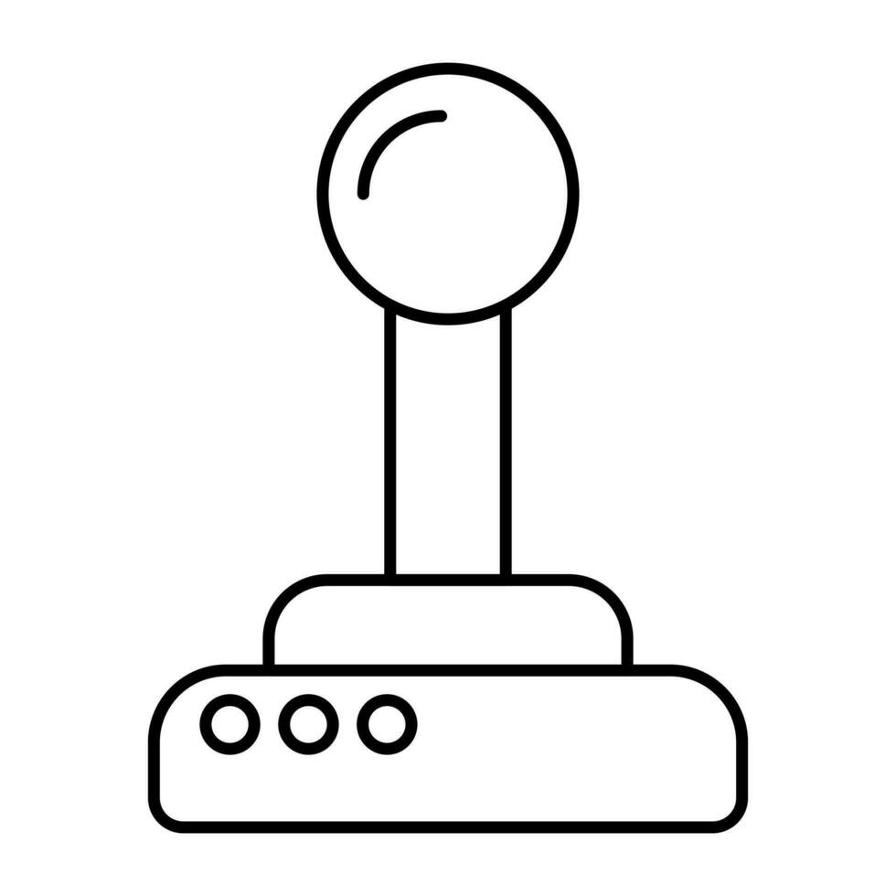 moderne Designikone des Gamepads vektor