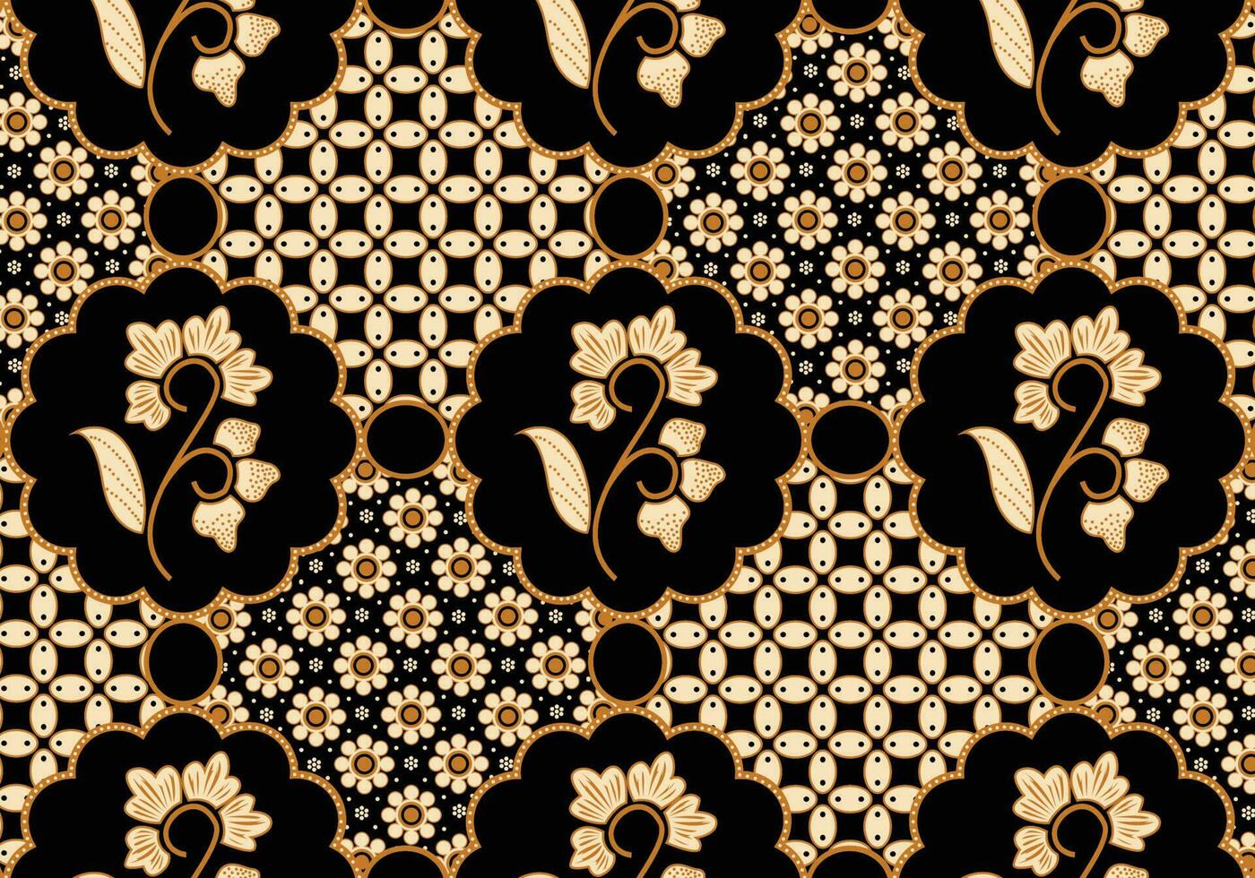 batik mönster indonesiska är en Metod av vaxbeständig färgning applicerad till hela trasa, eller trasa tillverkad använder sig av detta Metod har sitt ursprung från Indonesien. batik är tillverkad antingen förbi teckning prickar och rader vektor