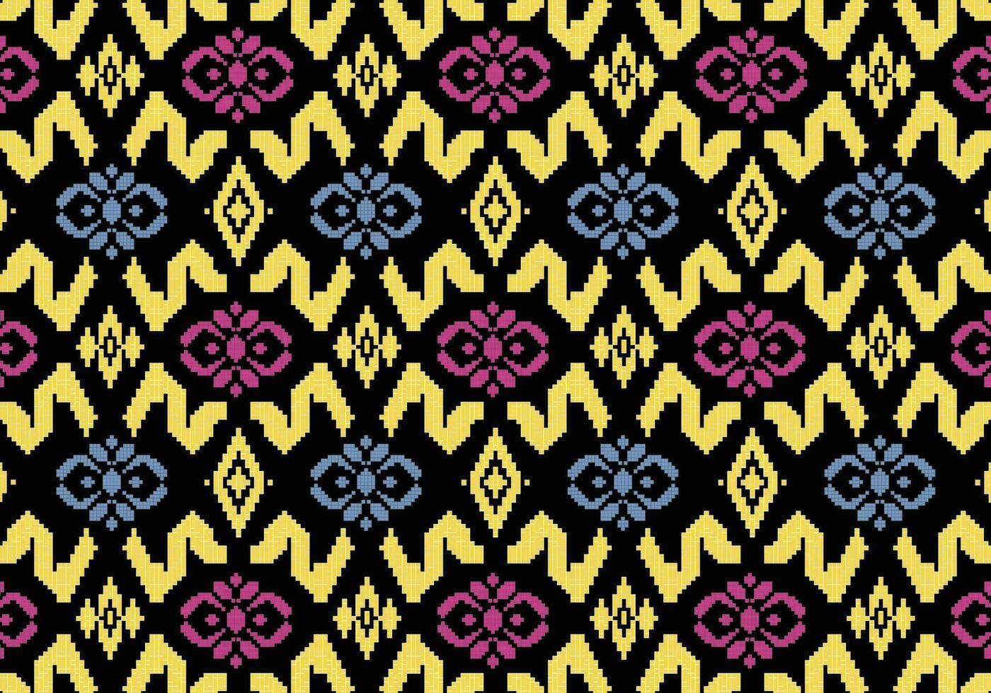 Batik Songket indonesisch ist ein Technik von wachsbeständig Färberei angewendet zu ganze Tuch, oder Stoff gemacht mit diese Technik entstanden von Indonesien. Batik ist gemacht entweder durch Zeichnung Punkte und Linien vektor