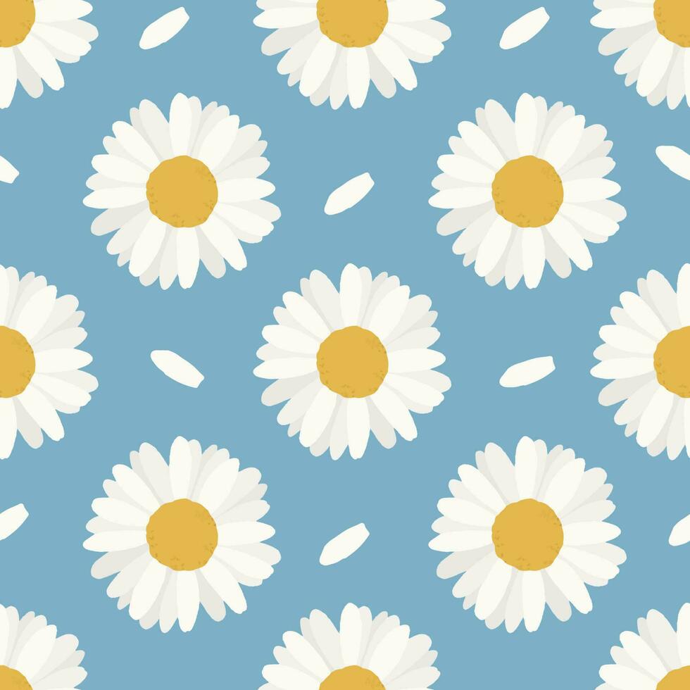 Blume nahtlos Muster. cool abstrakt und Blumen- Design. zum Mode Stoffe, Kinder Kleidung, Zuhause Dekor, Quilten, T-Shirts, Karten und Vorlagen, Sammelalbum und andere Digital Bedürfnisse vektor