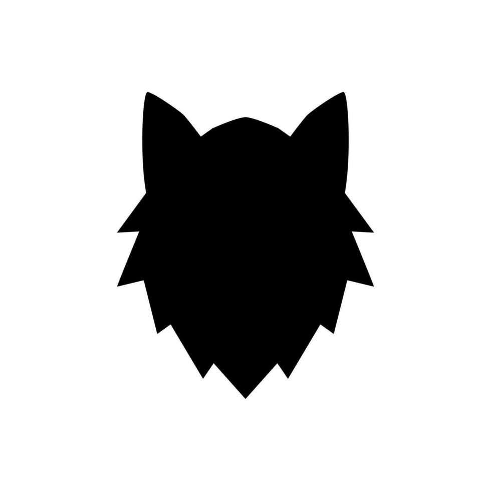 Wolf Symbol Vektor. Tiere Illustration unterzeichnen. Wolf heult Symbol. vektor