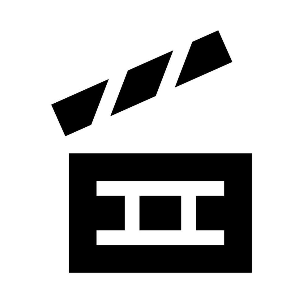 Kino Vektor Symbol. Film Illustration Symbol. Film Zeichen oder Logo.