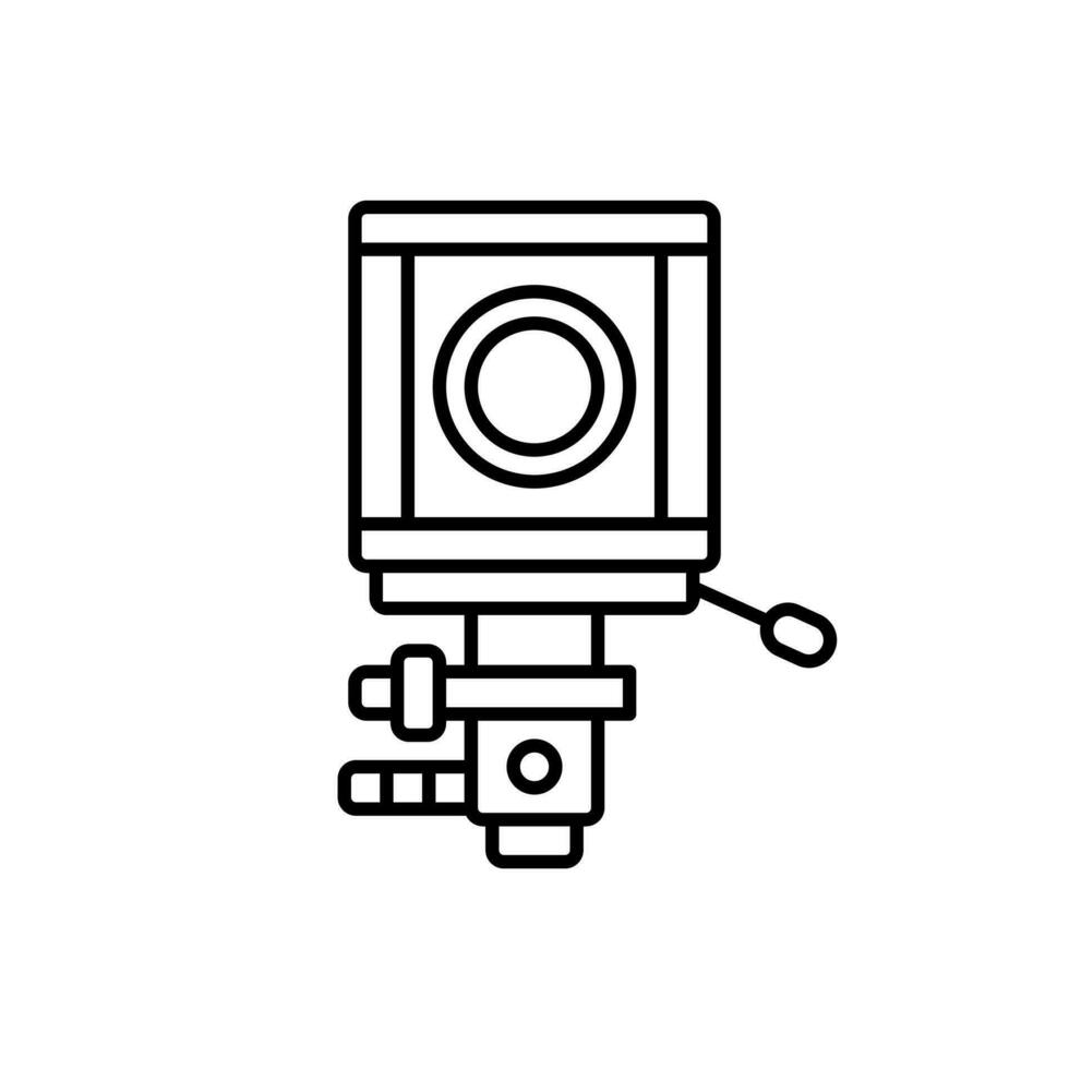 Kamera Symbol Vektor. Fotografie Illustration unterzeichnen. Foto Symbol oder Logo. vektor