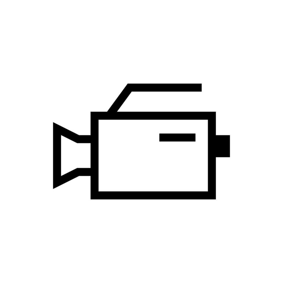 bio vektor ikon. film illustration symbol. filma tecken eller logotyp.