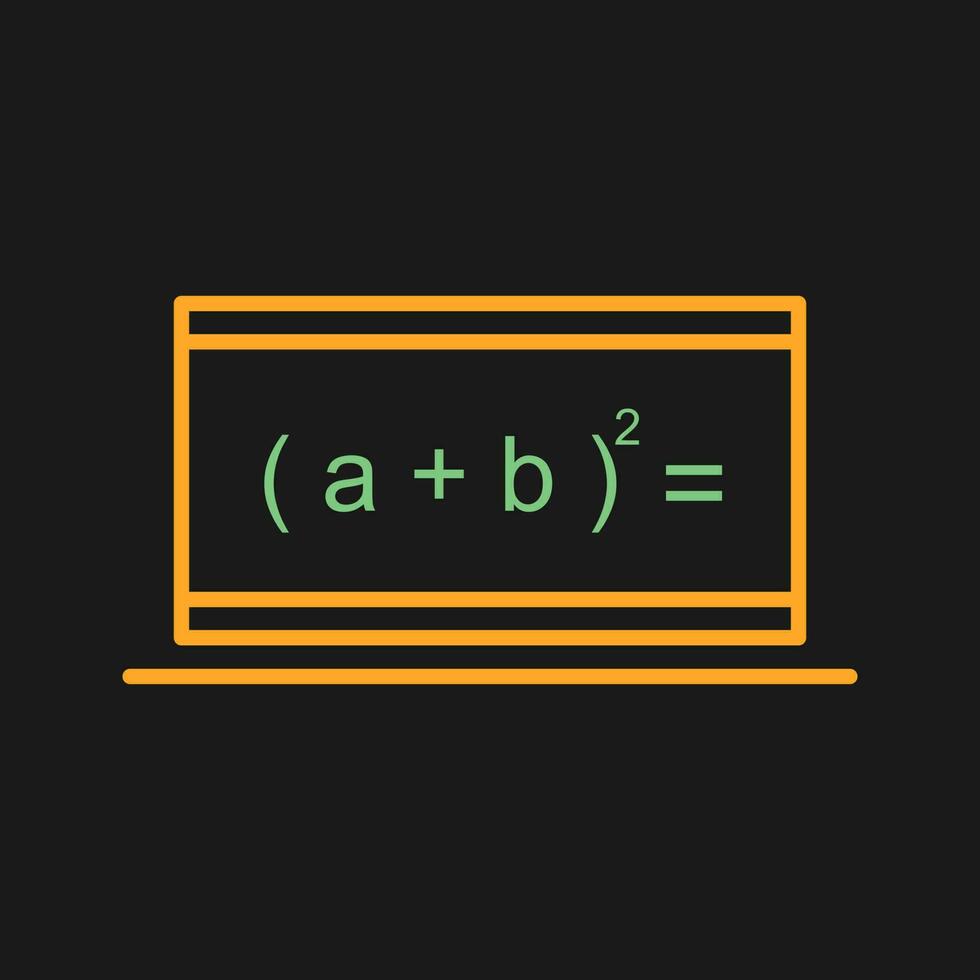Vektorsymbol für Online-Formel vektor