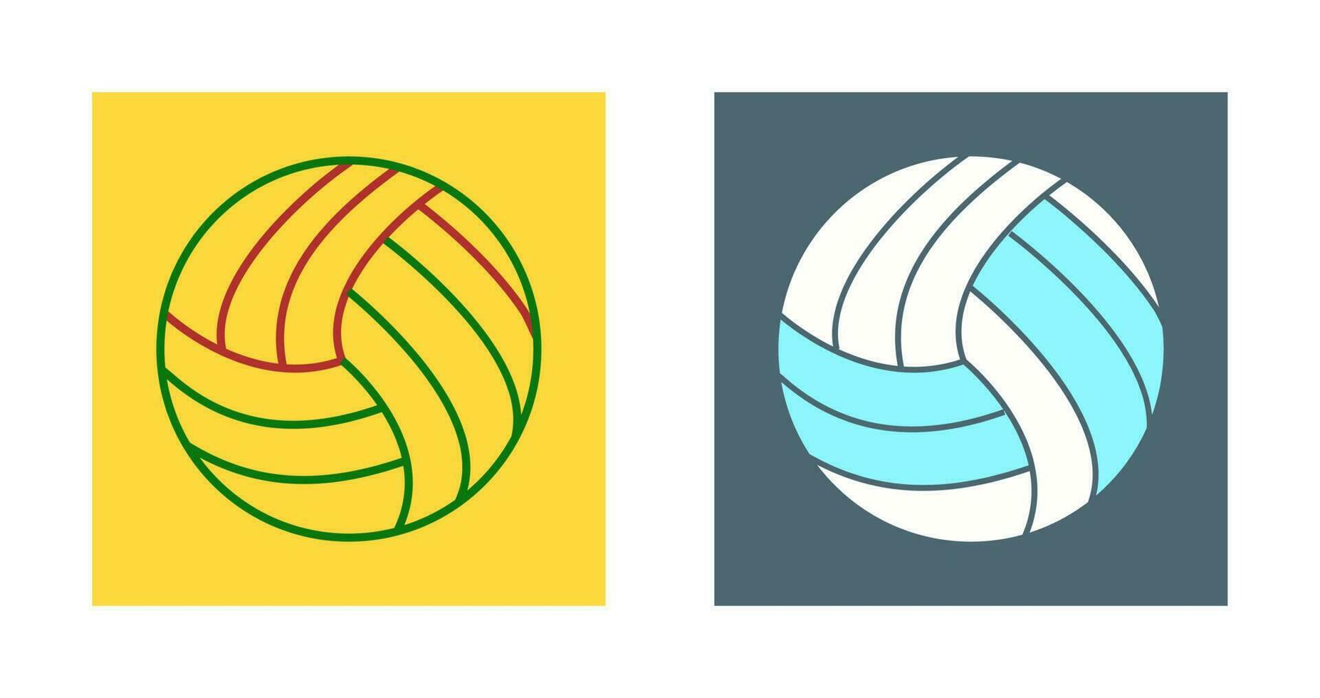 Volleyball-Vektor-Symbol vektor