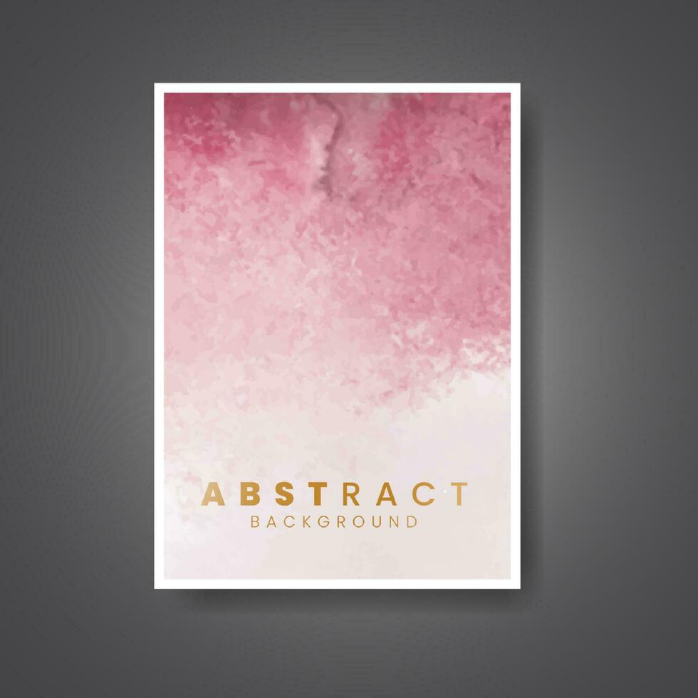 Karten mit Aquarellhintergrund. design für ihr cover, datum, postkarte, banner, logo. vektor