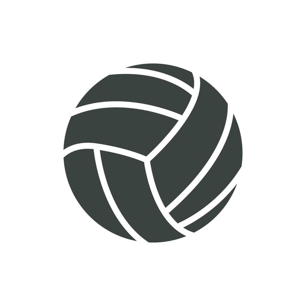 volleyboll ikon design vektor mall