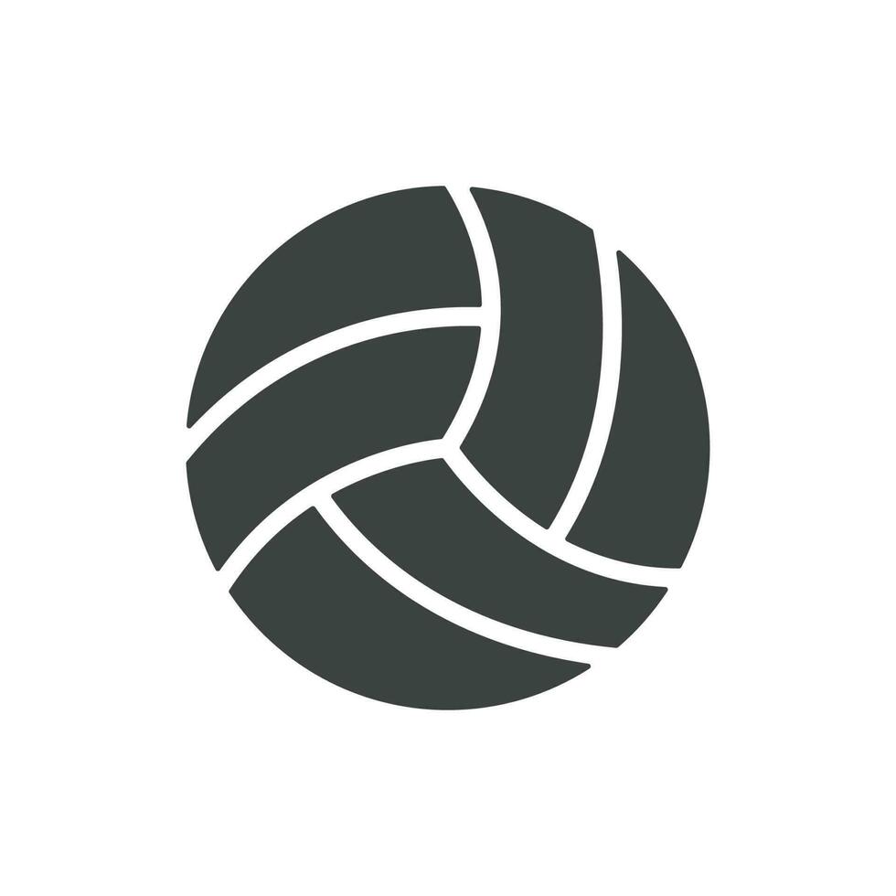 Volleyball Symbol Design Vektor Vorlage