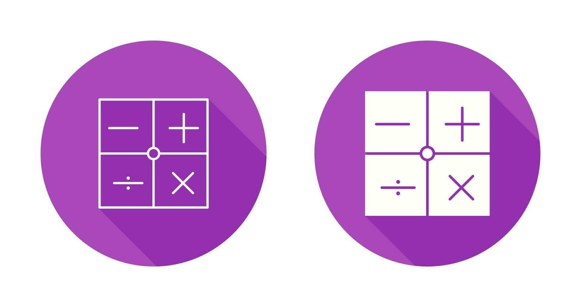 Vektorsymbol für mathematische Symbole vektor