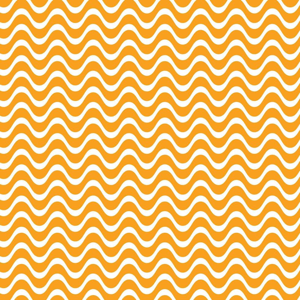 abstrakt geometrisch Weiß Welle Linie Muster mit Gelb bg. vektor