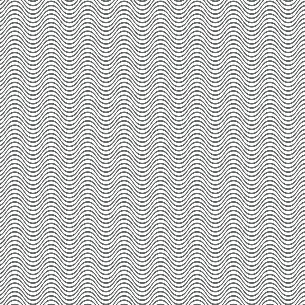 abstrakt geometrisch grau Welle Linie Muster Vektor Kunst.