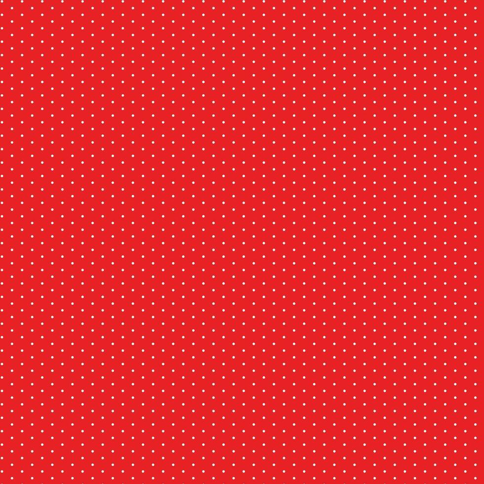 abstrakt geometrisch Weiß Polka Punkt Muster mit rot bg. vektor