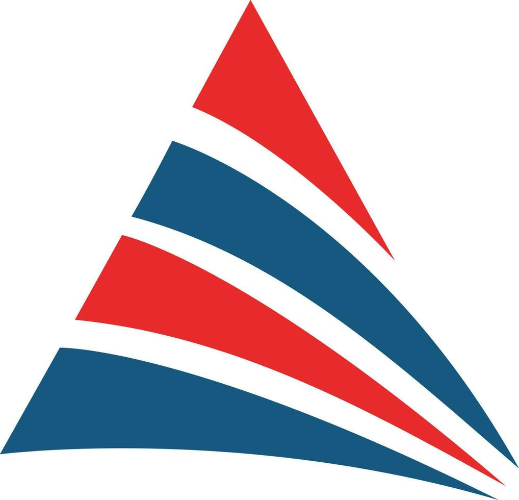 Dreieck Logo abstrakt Logo Vektor