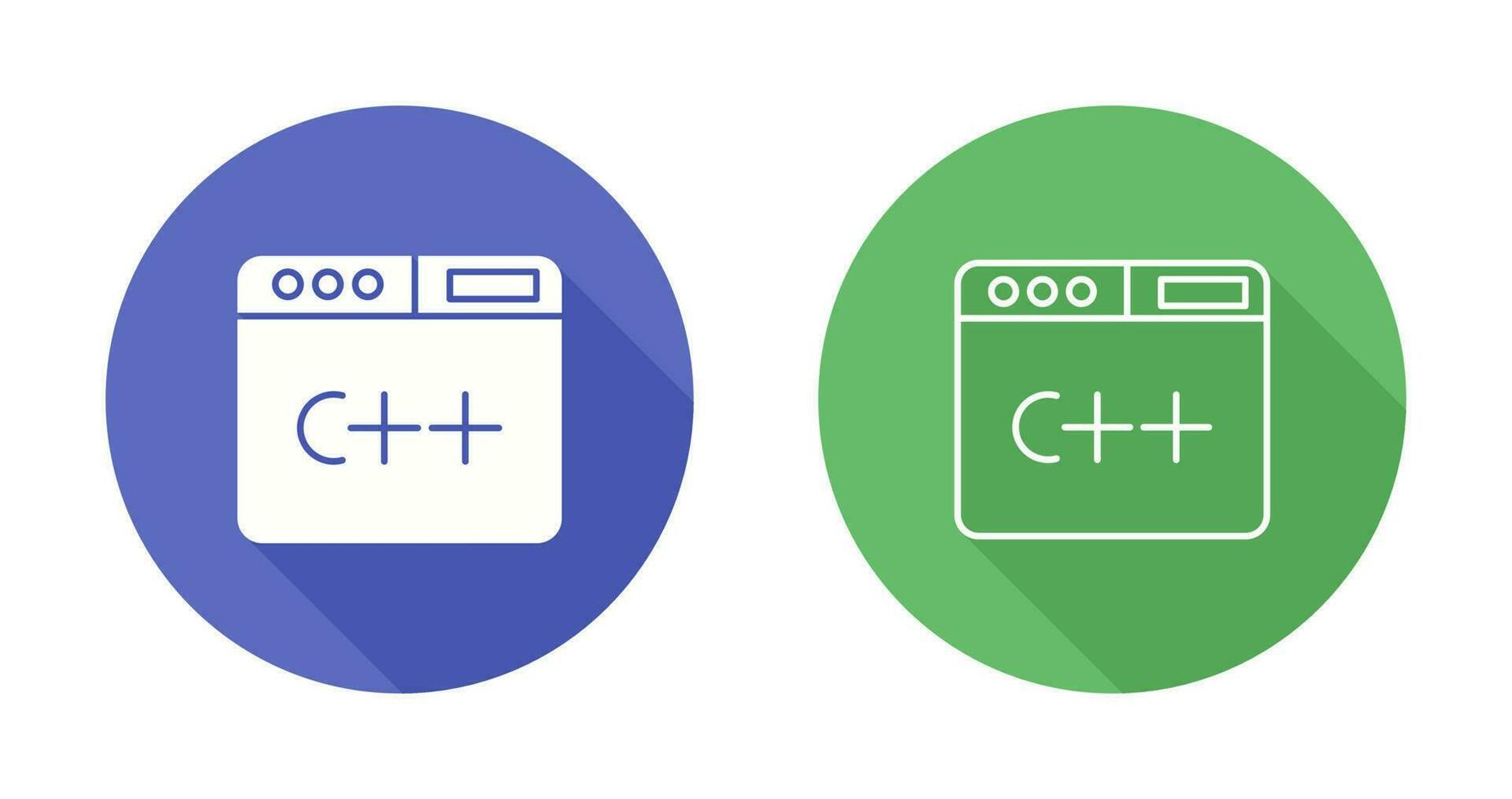 Vektorsymbol für Programmiersprache vektor