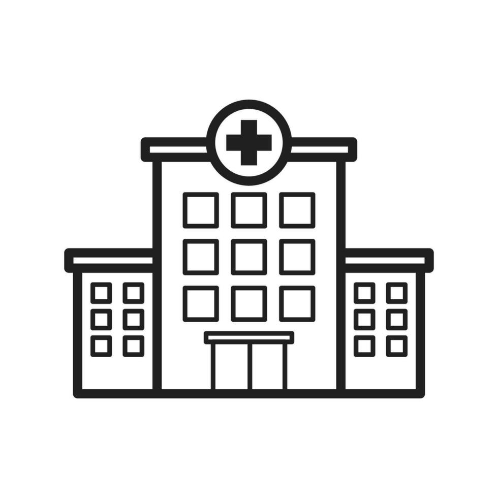 Krankenhaus Symbol Vektor Design Illustration