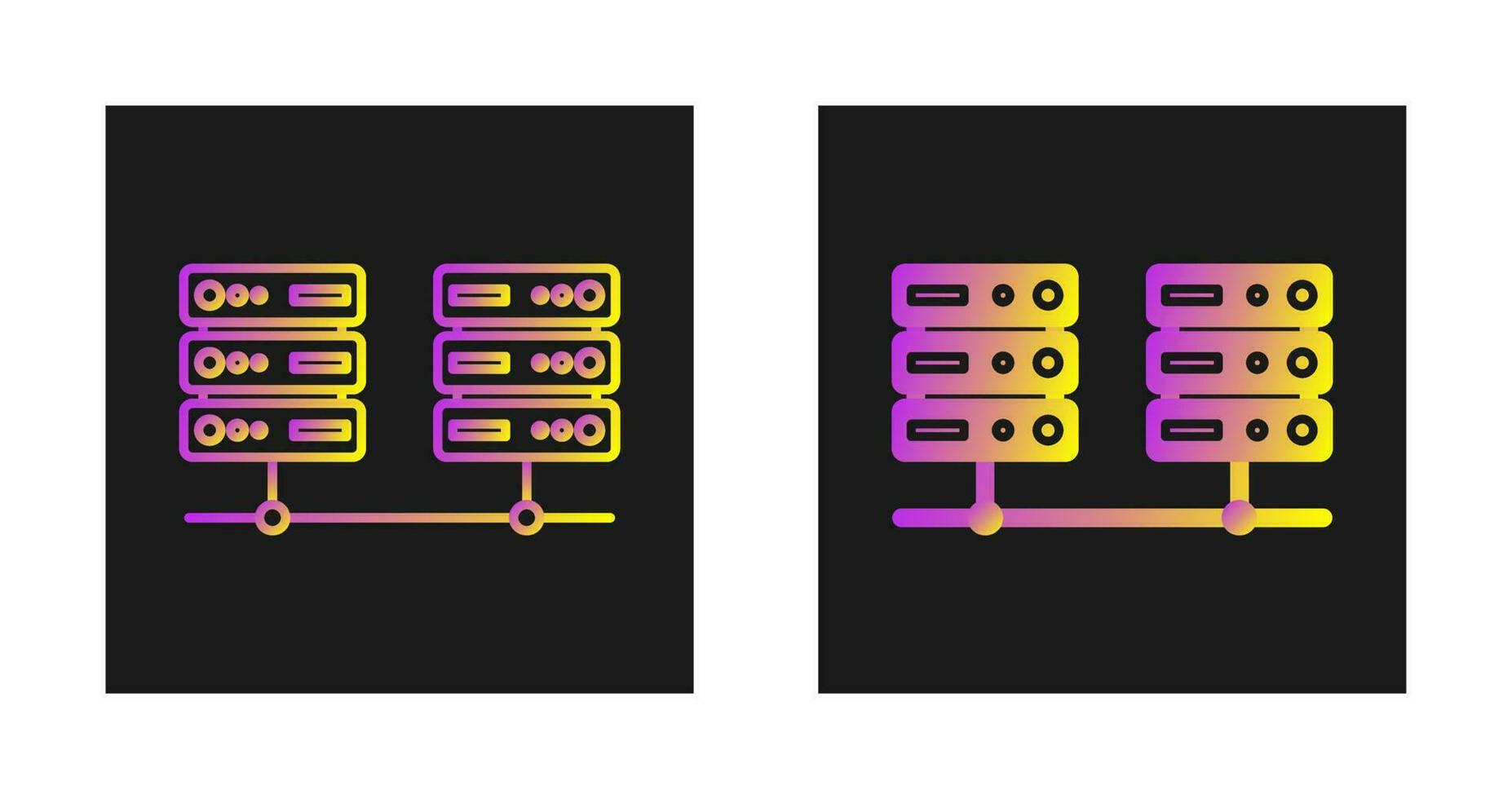 Server-Vektorsymbol vektor