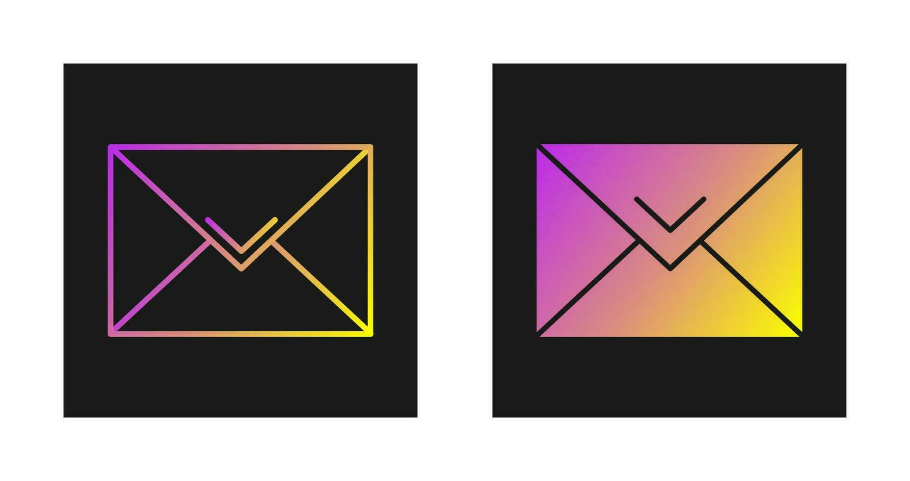 Mail-Vektor-Symbol vektor