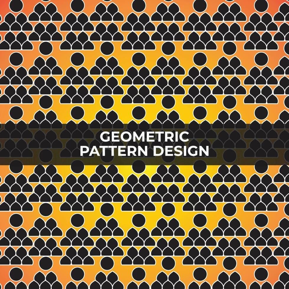 geometrisch Muster Design Feind Unternehmen und Hintergrund verwenden. vektor