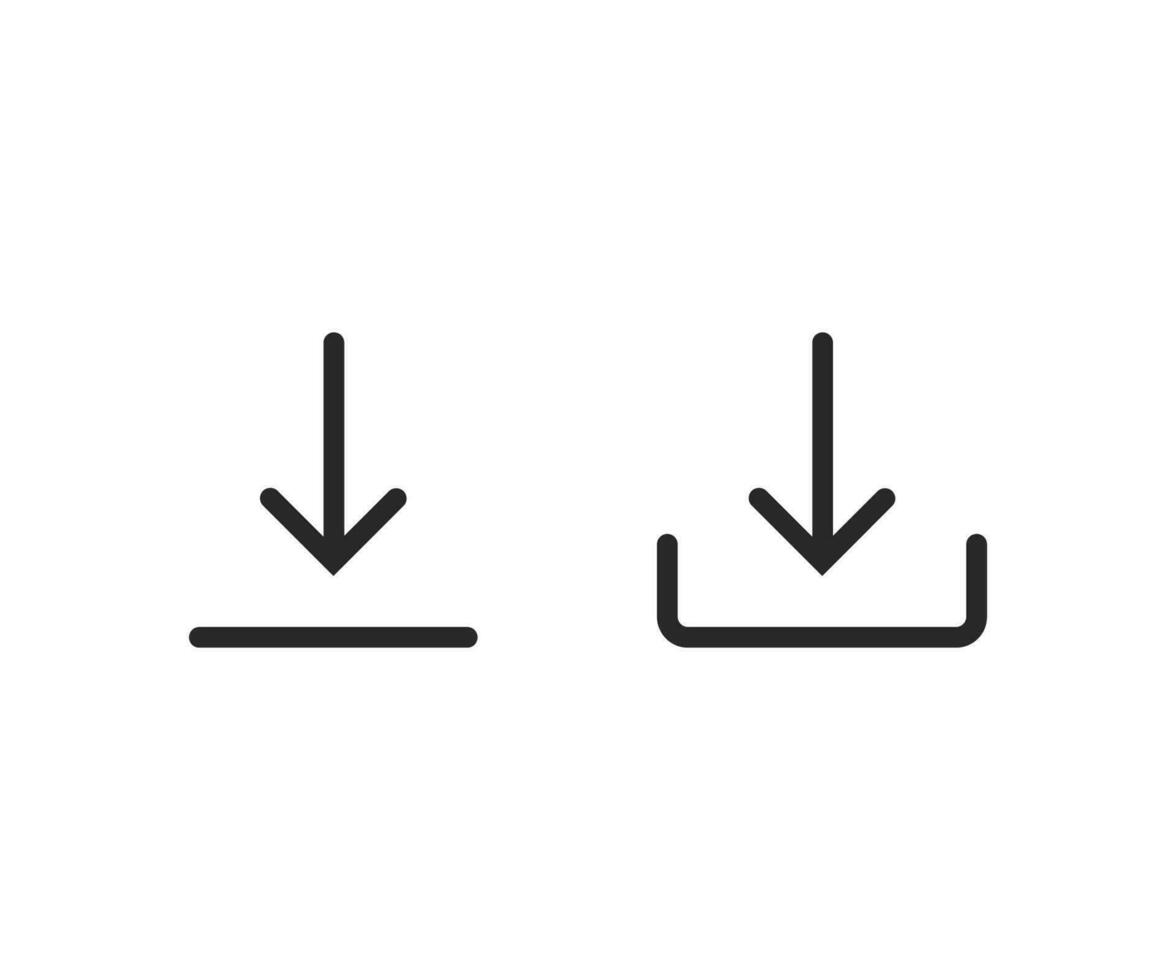 herunterladen Symbol, eben Symbol, herunterladen Vektor Symbol