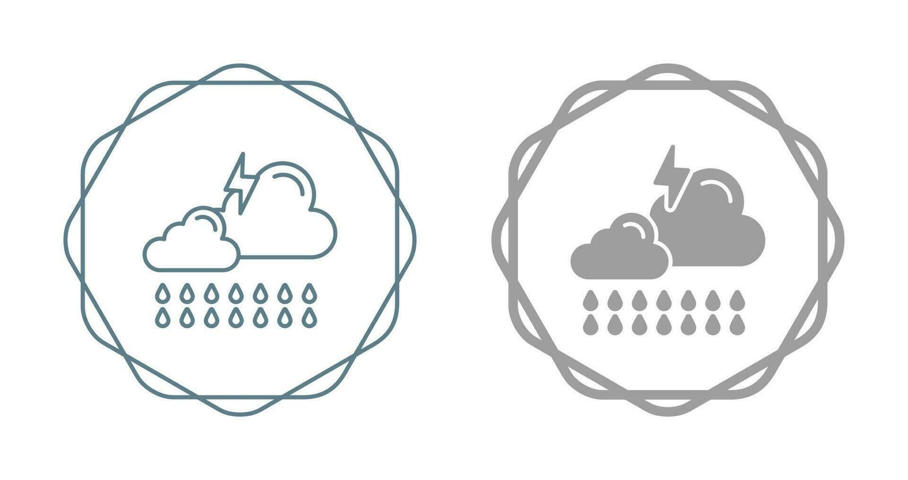 Symbol für Sturmvektor vektor