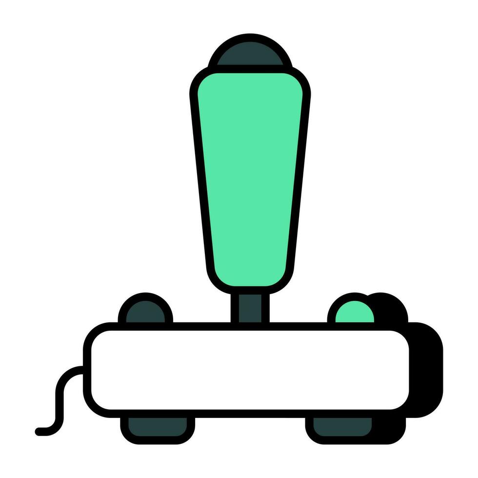 ein modern Design Symbol von Joystick vektor