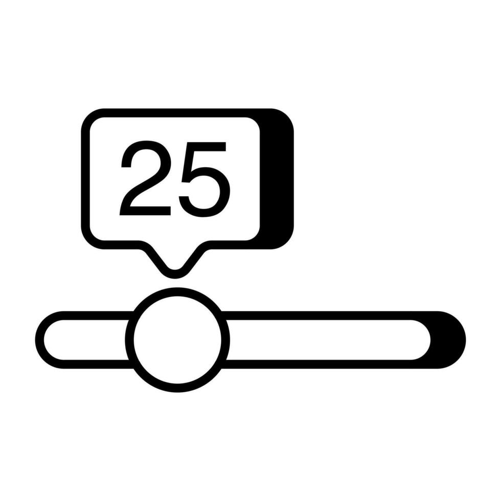 Sozial Feedback Symbol, editierbar Vektor