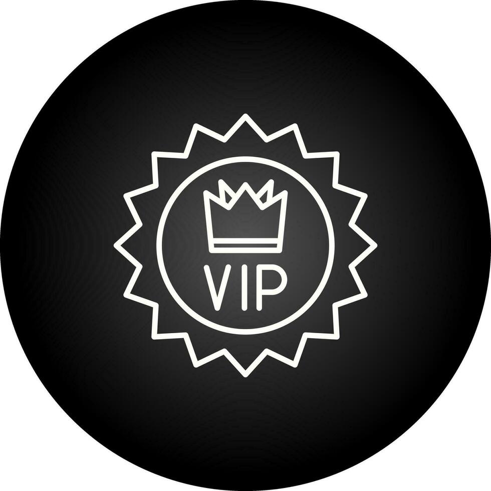 vip vektor ikon