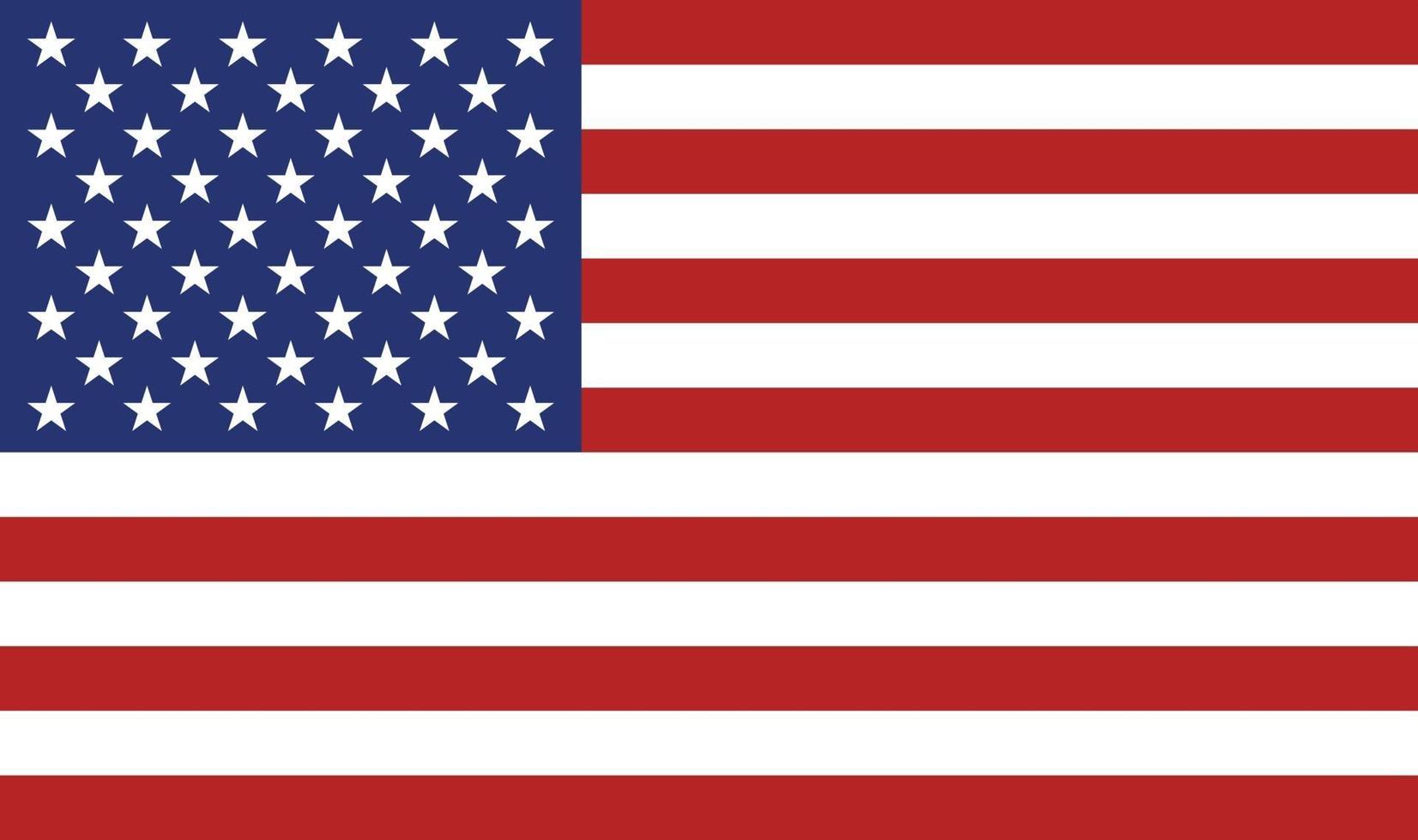 amerikanska flaggan ikon vektor