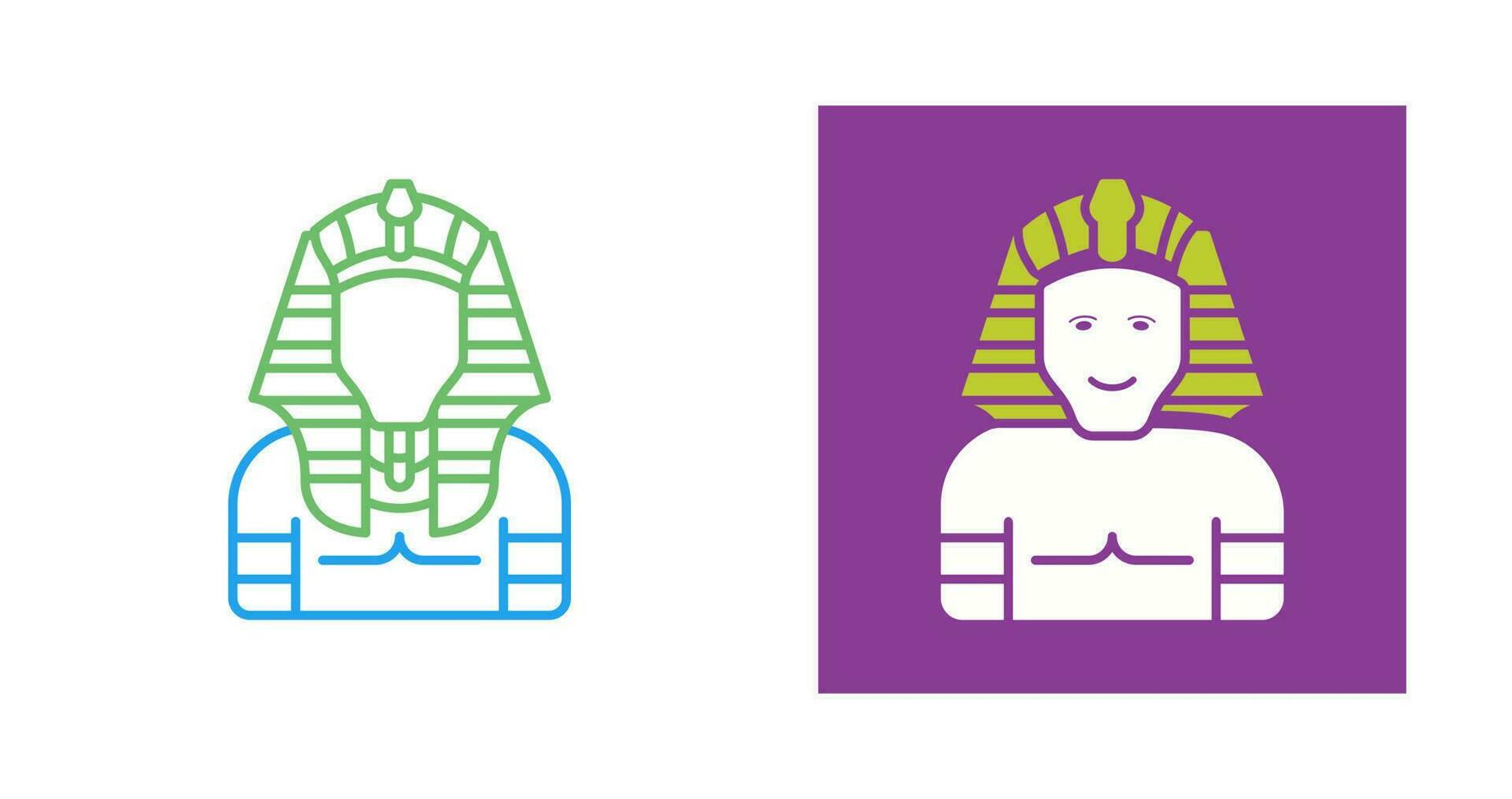 Pharao-Vektor-Symbol vektor