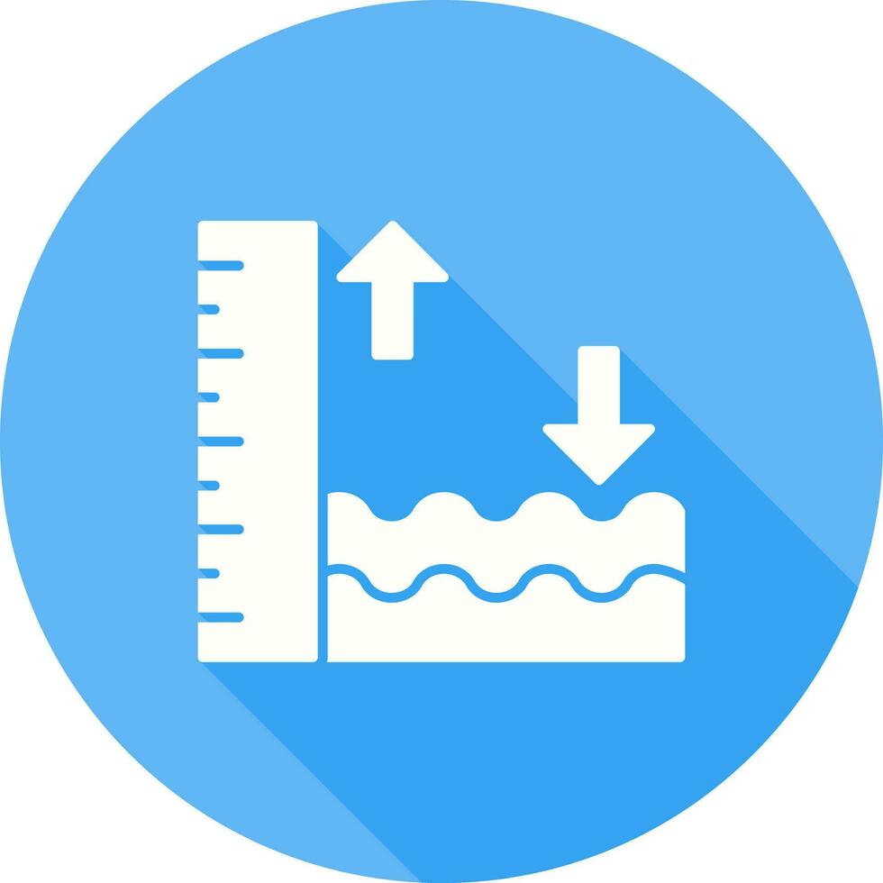 hög tidvatten vektor ikon