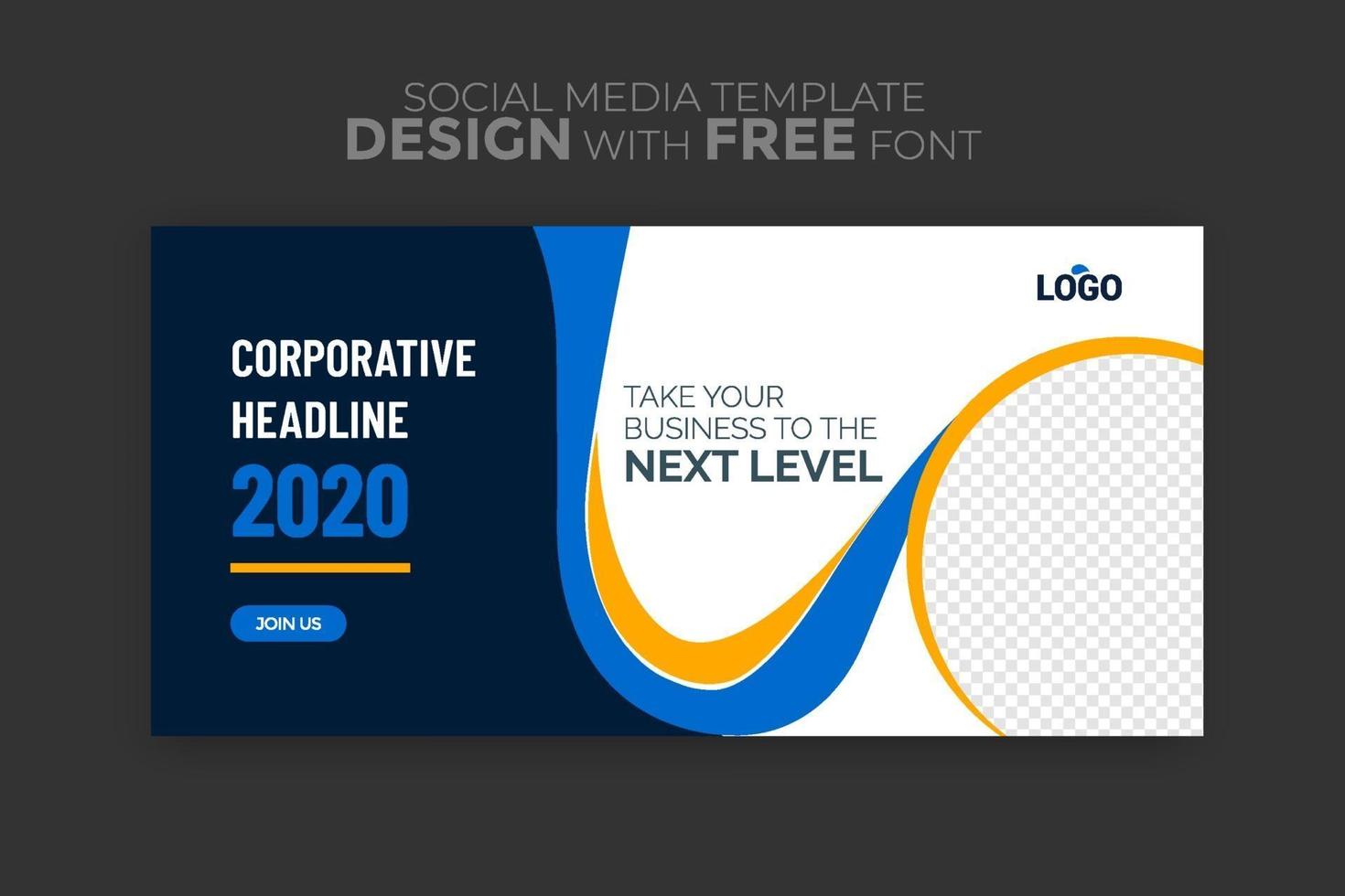 Post-Vorlage Digital Business Marketing Social Media Banner und Square Flyer Poster bearbeitbare Werbung Corporate Web Banner Geschichten Anzeigen vektor