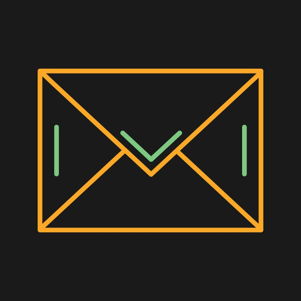 Mail-Vektor-Symbol vektor