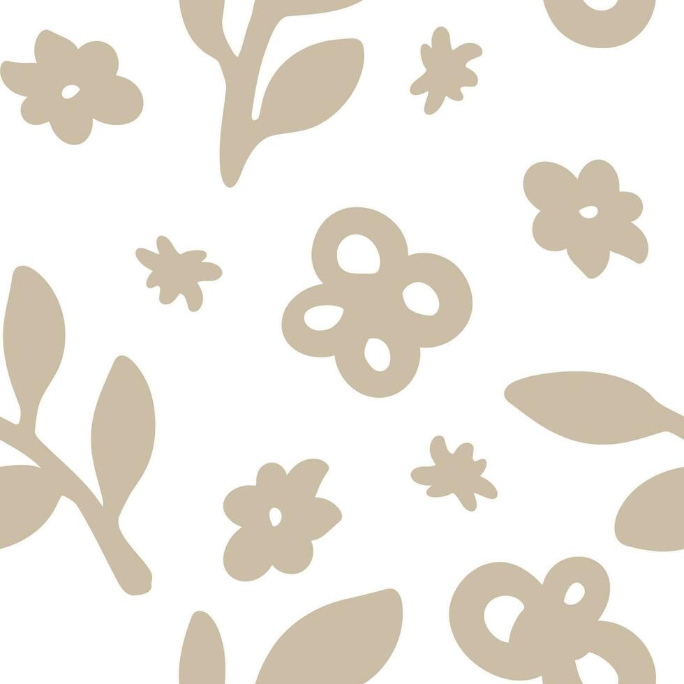 Blühen Blumen, Paisley nahtlos Muster Vektor