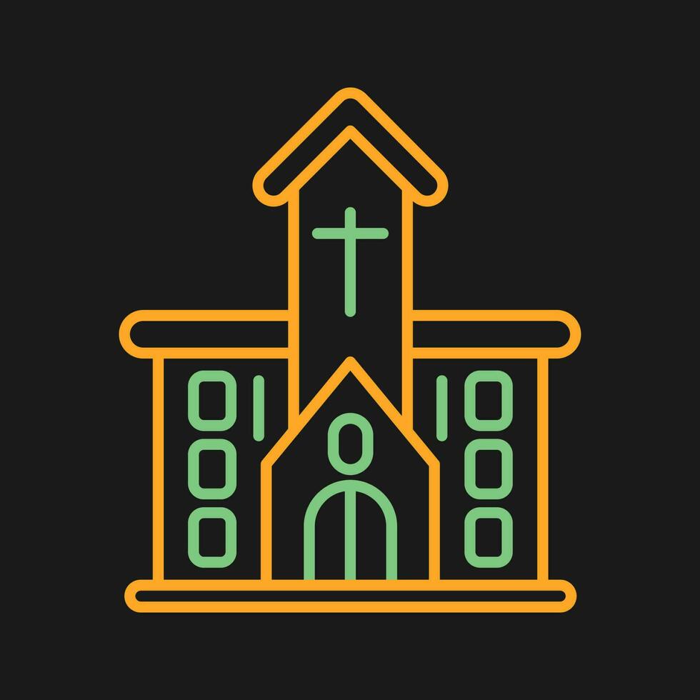 Kirchenvektorsymbol vektor