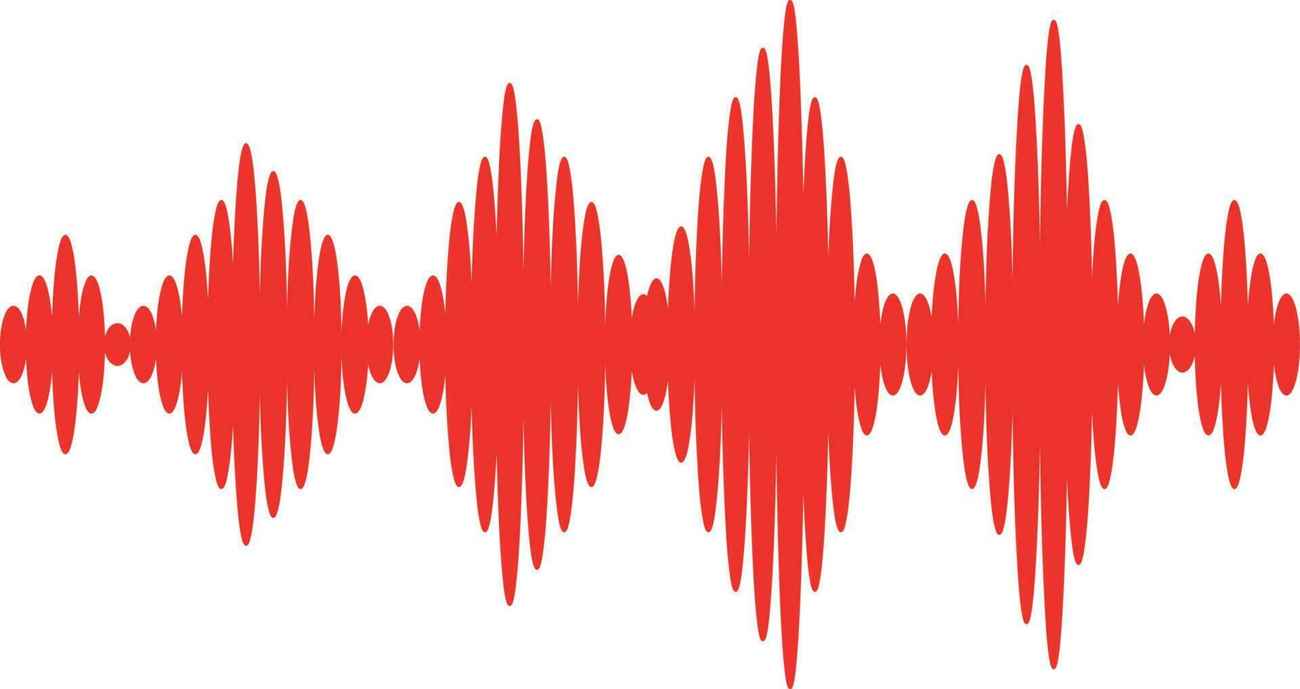 musik ljud vågor illustration design vektor