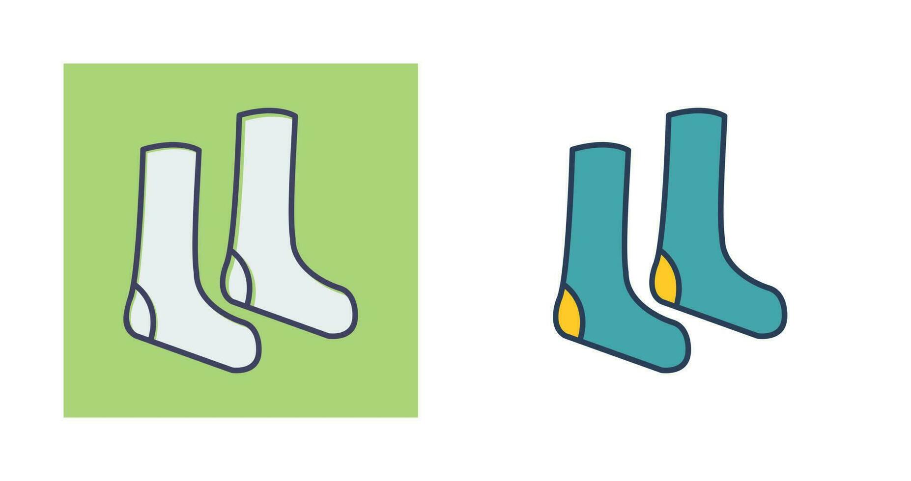 Socken-Vektor-Symbol vektor