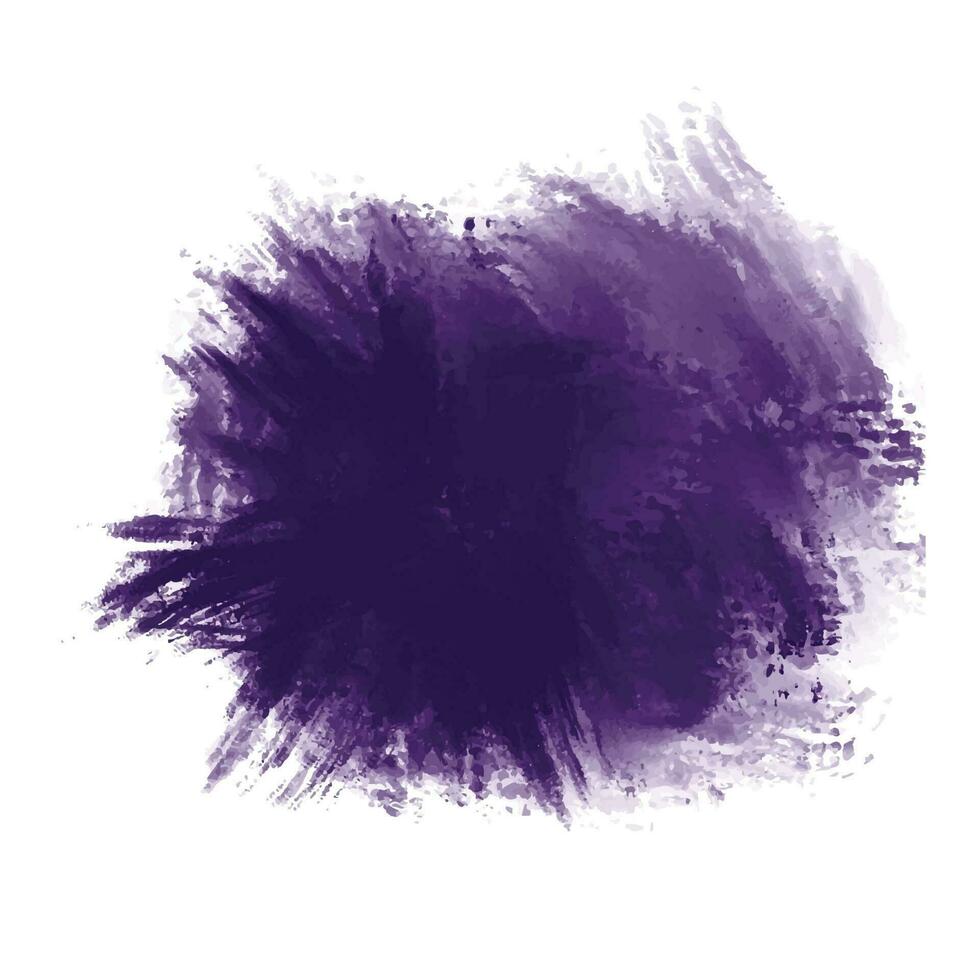 abstrakt lila stänk vattenfärg bakgrund vektor